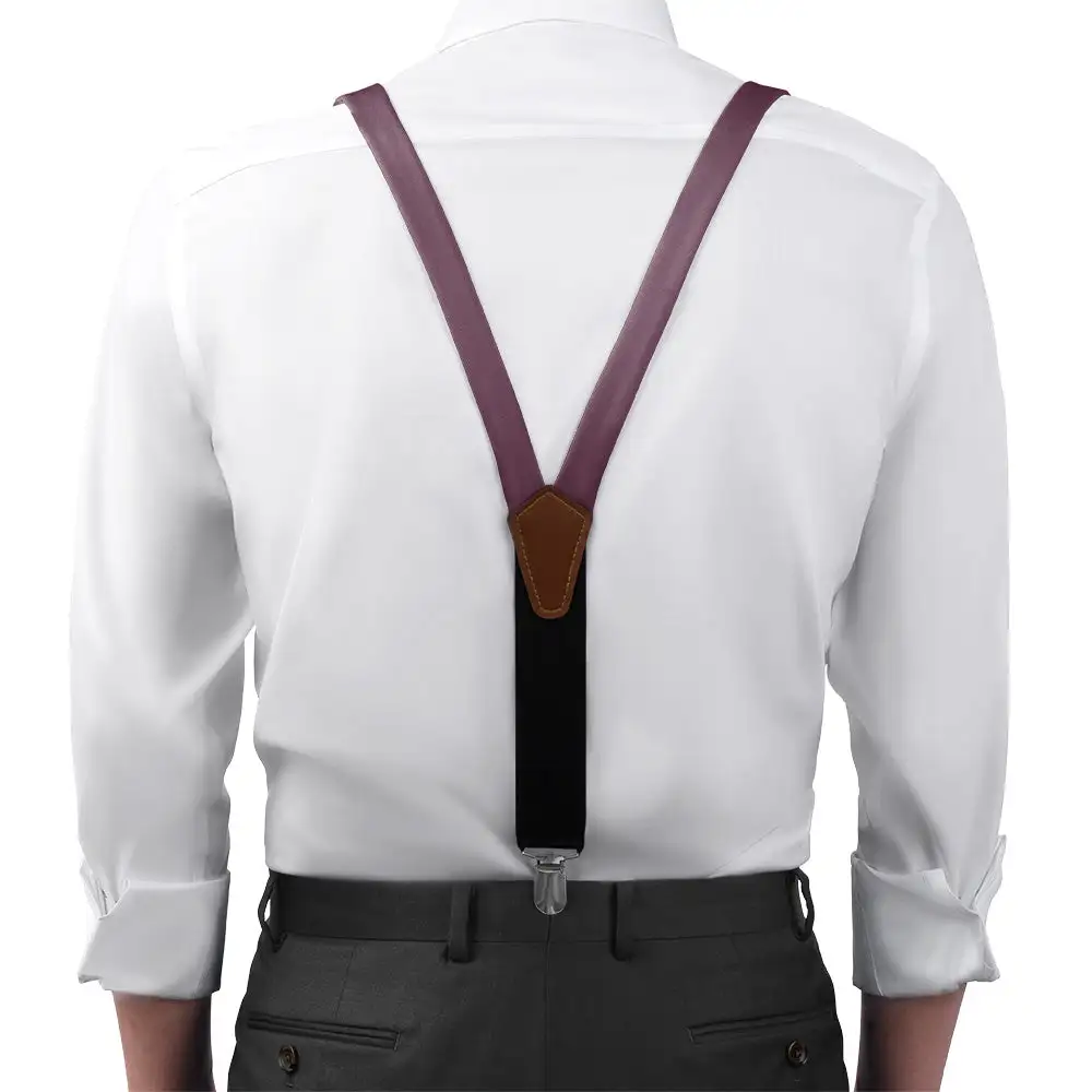 Refined Neat Wedding Suspenders