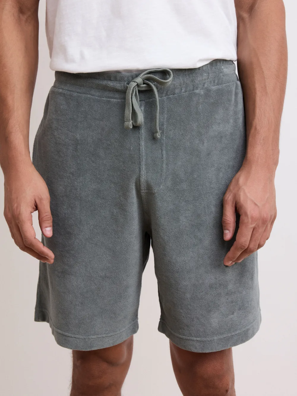 Casual Style Men's Olive Green Shorts