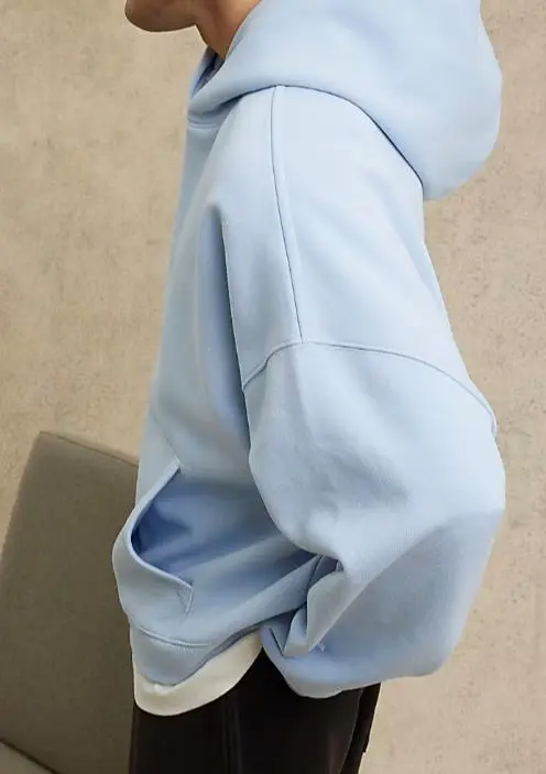 Blue Fashion Loose Hoodie