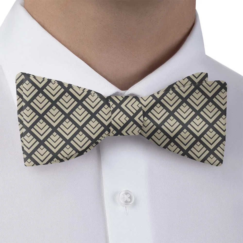 Deco Mites Motif Bow Tie