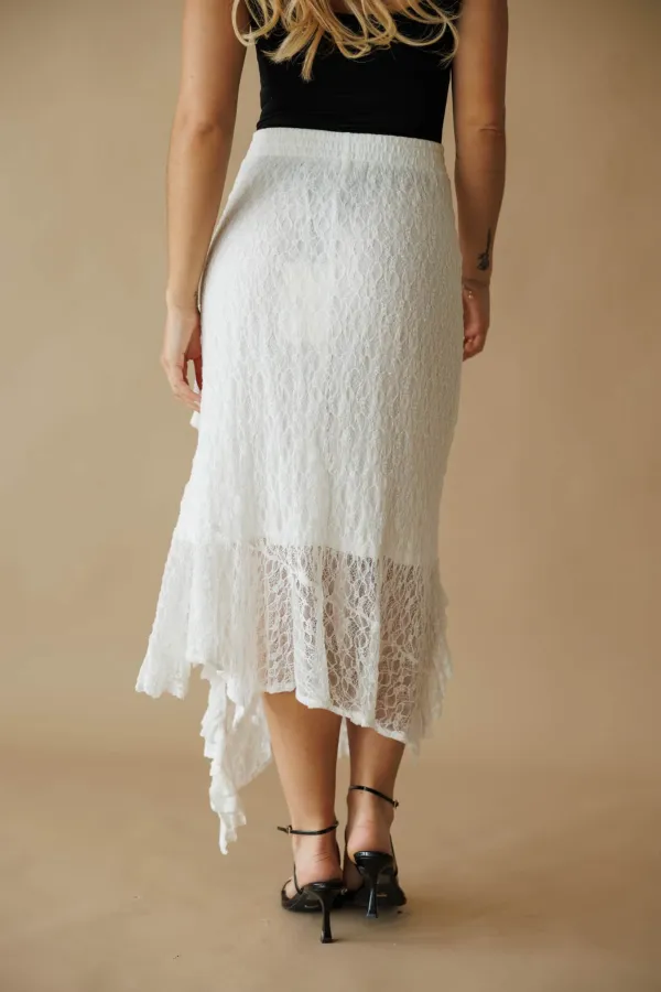 Lace Midi Skirt