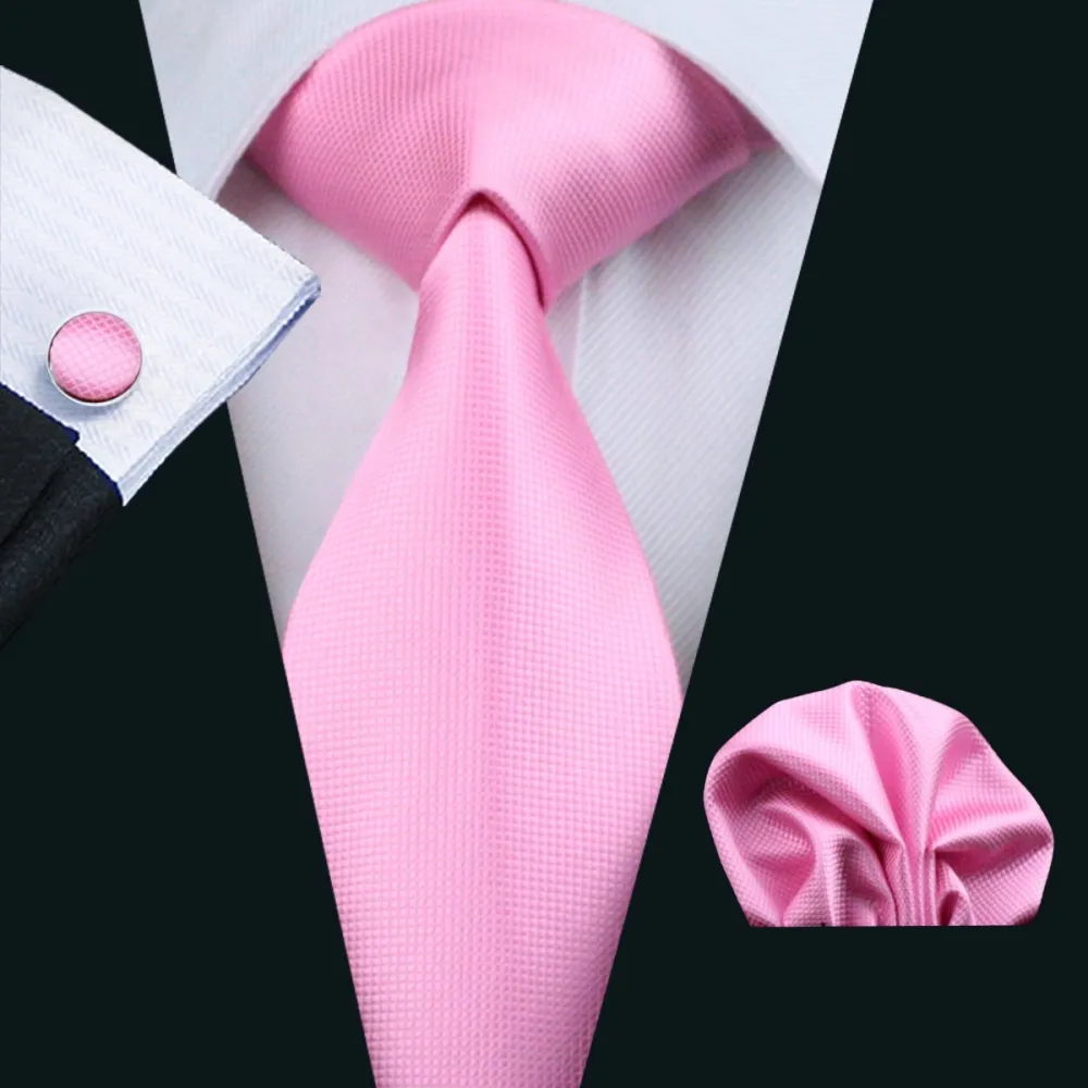 Solid Necktie Set
