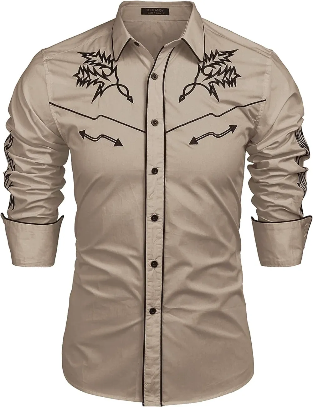 Cotton Button Down Dress Shirt