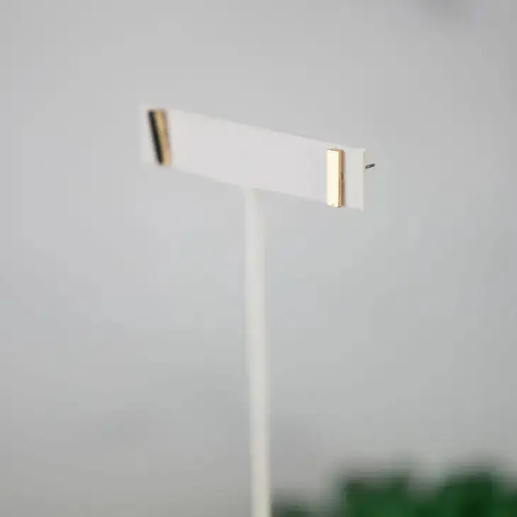 Small Bar Studs Earrings