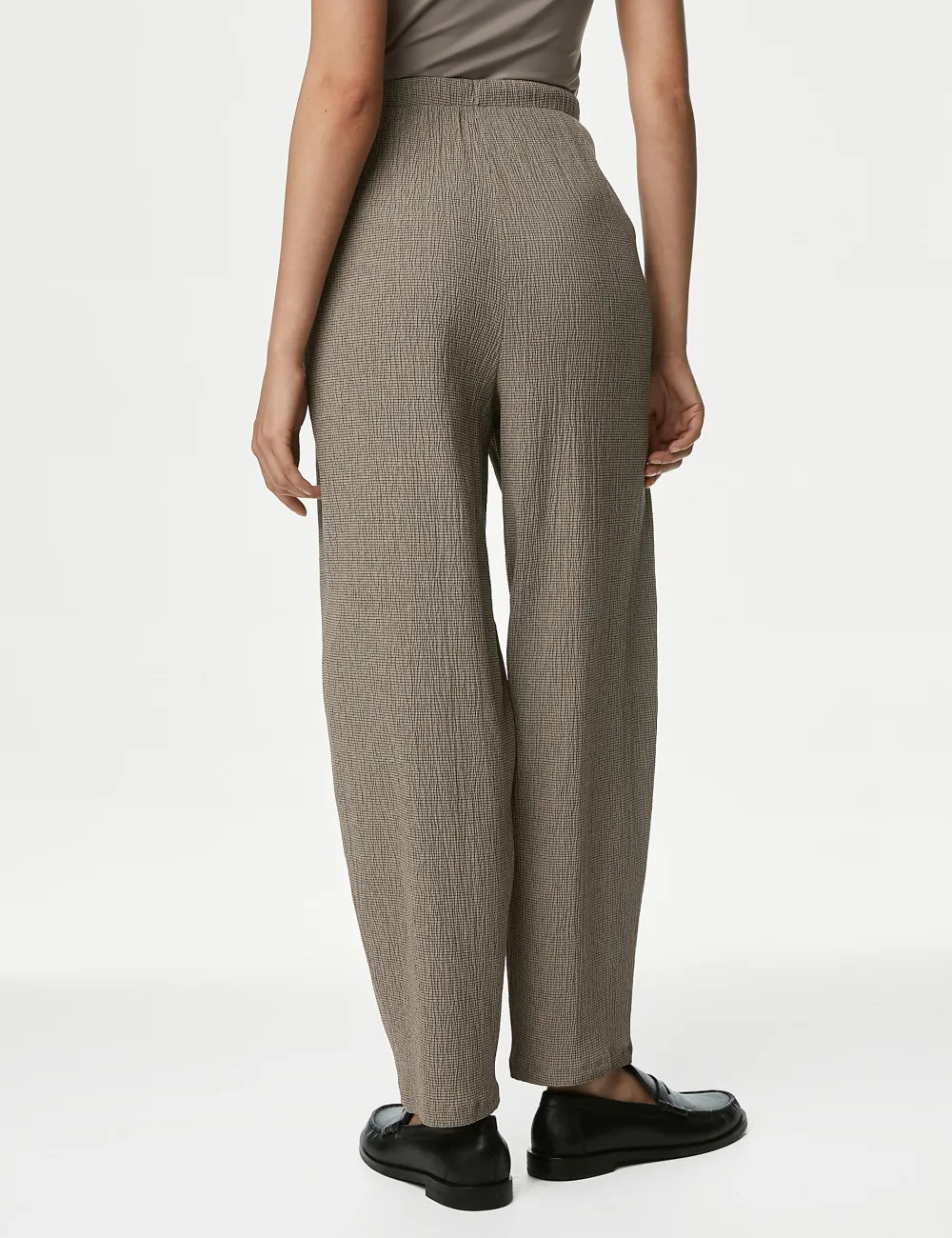 Brown Wide Leg Pants