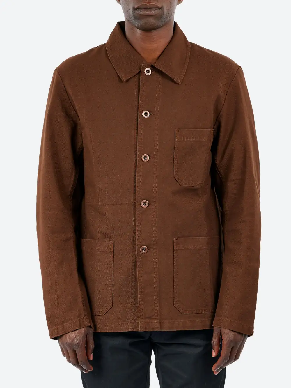 Men's Chest Pocket Twill Jacket
