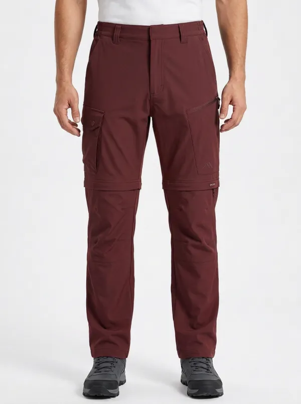 Men's Alpine Adventure Waterproof Zip-Off Tactical Cargo Pants