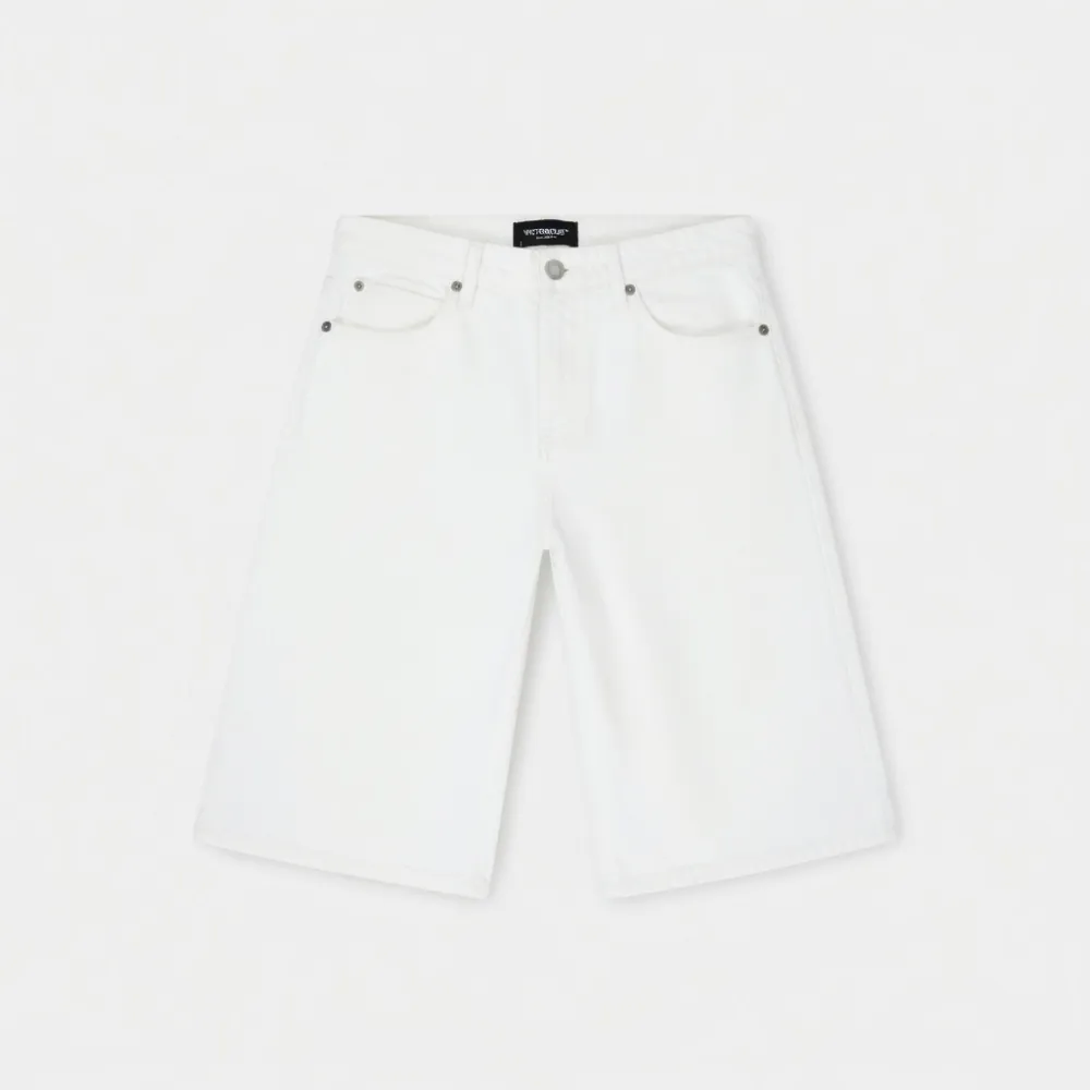 Victory Peak Loose Denim Shorts