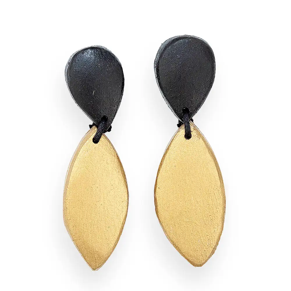 Textured Playful Artful Statement Earrings