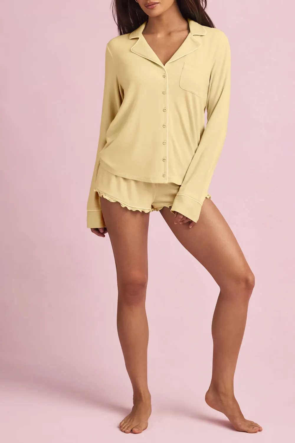 Skin-Friendly Breathable Modal Ladies Pajamas