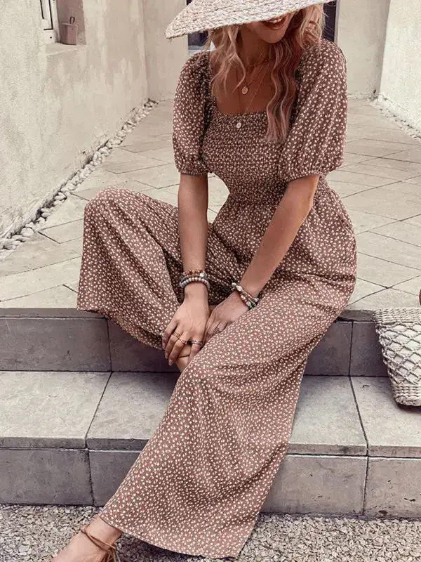 Tailored Everyday Printed Jumpsuit