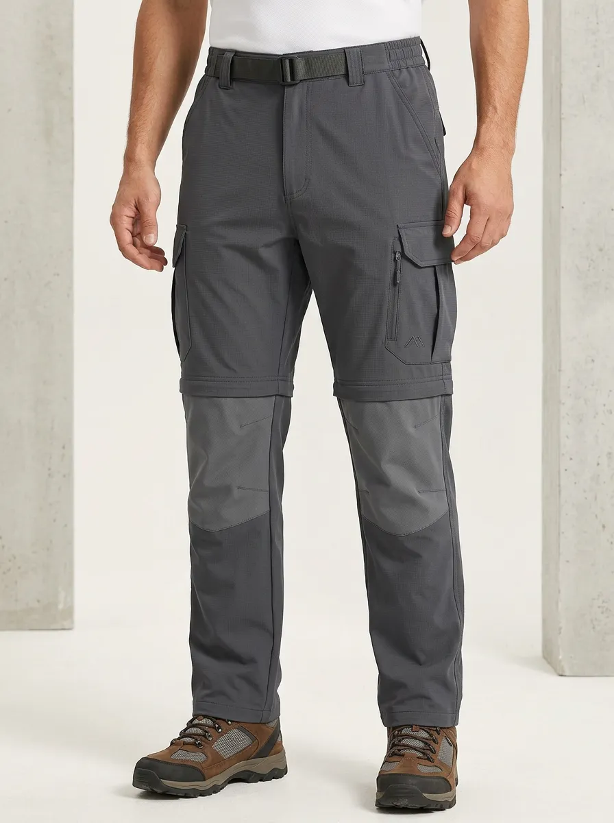 Men's Ridge Trail Waterproof Zip-Off Tactical Cargo Pants