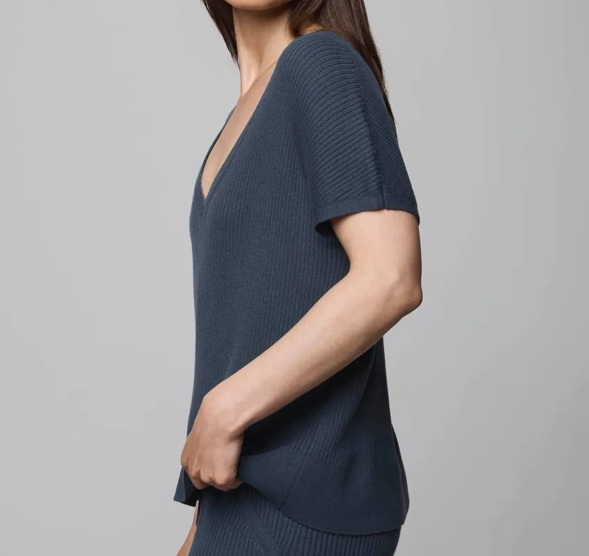 Cashblend Short Sleeve Sweater