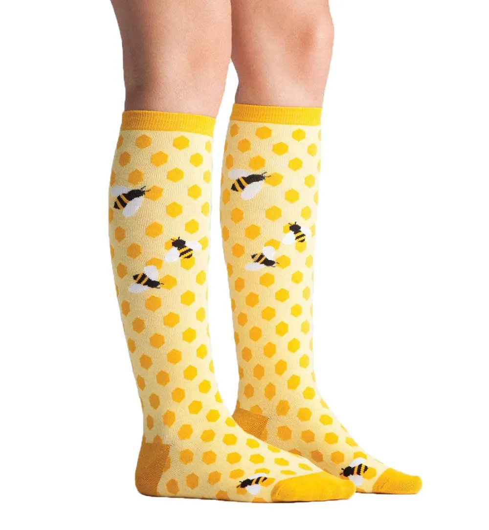 Bee Knee-High Socks