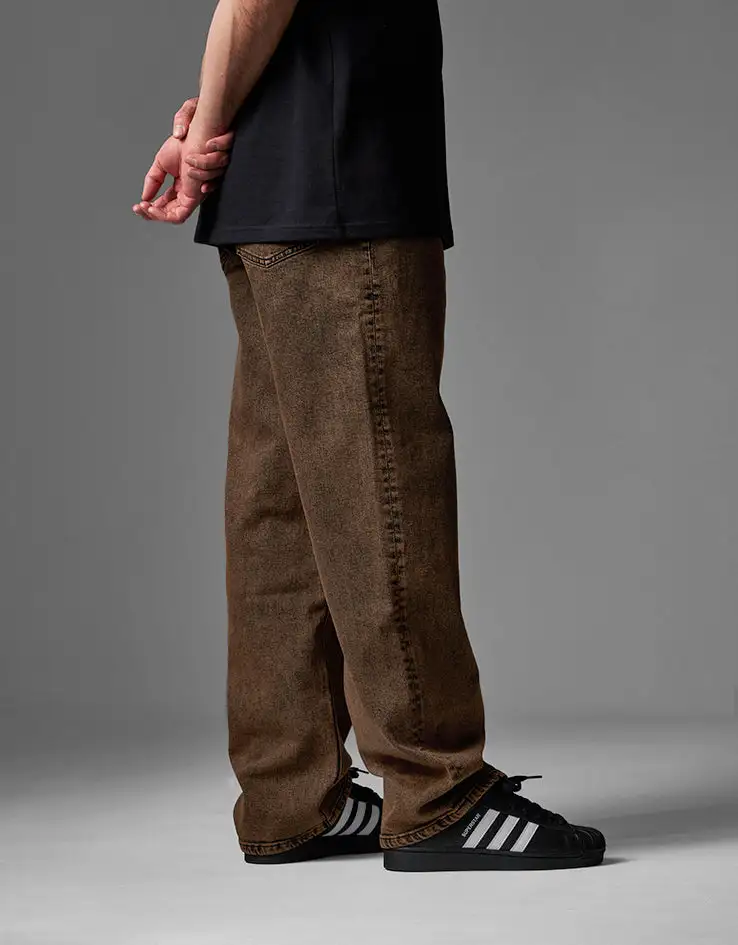 Everyday Baggy Five Pocket Denim Jeans