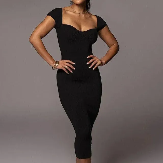 Knitted Midi Dress
