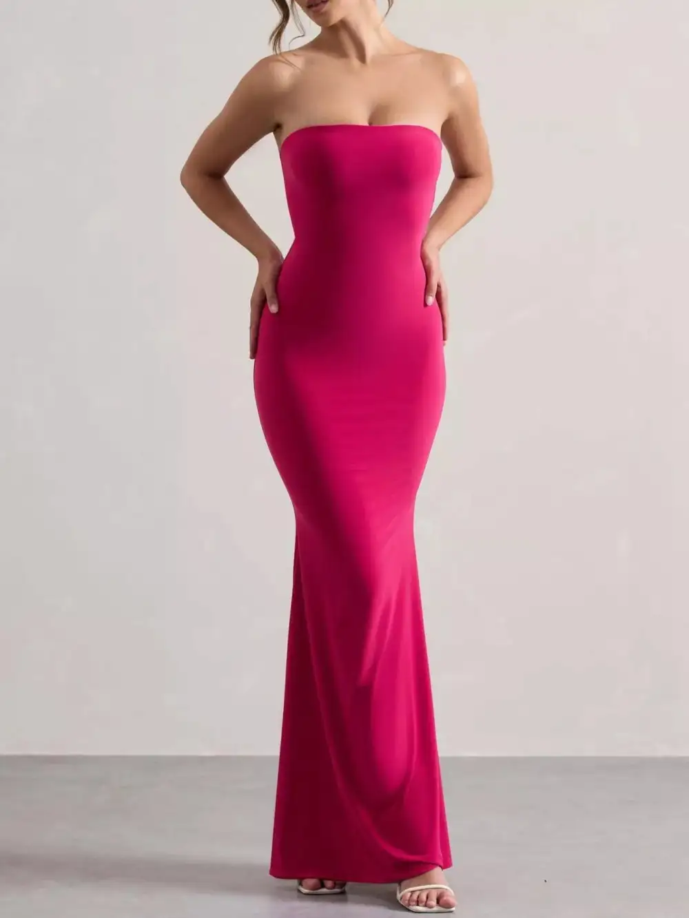 Smooth Finish Tube Maxi Dress