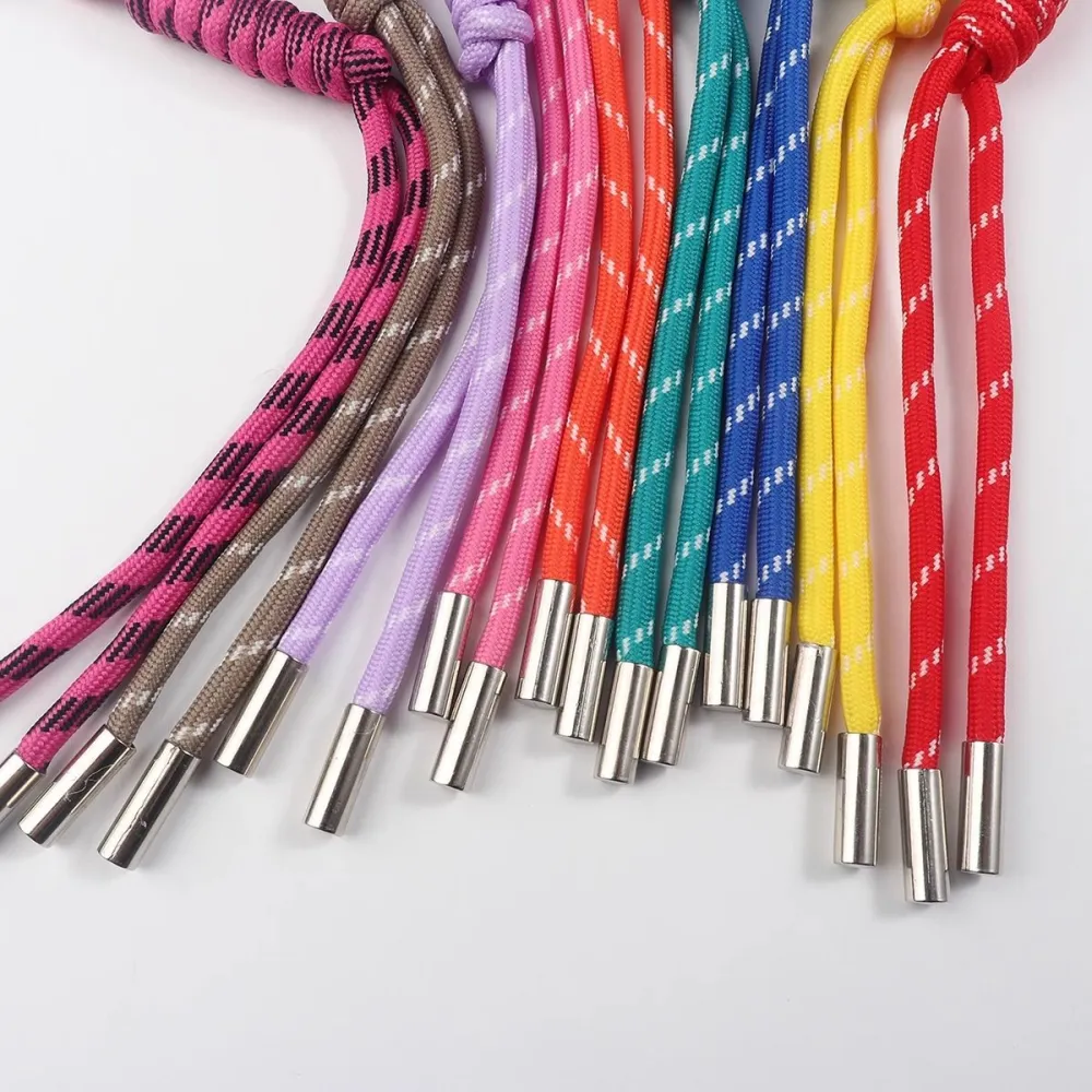 Rainbow Woven Lanyard Keychain Bag Charm Accessory