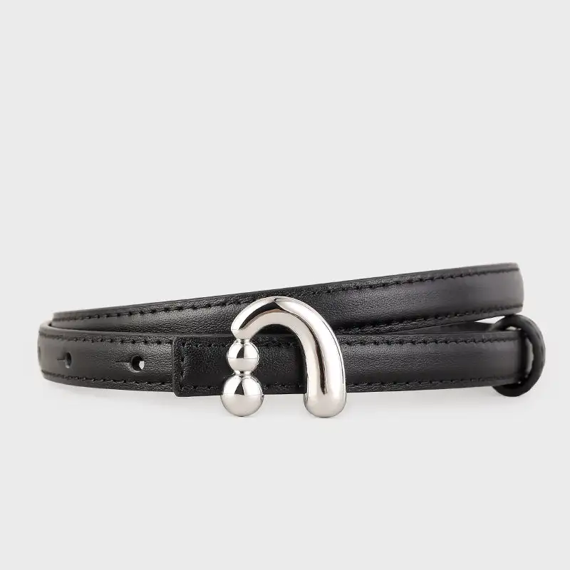 Streamlined Slim Profile Buckle Belt