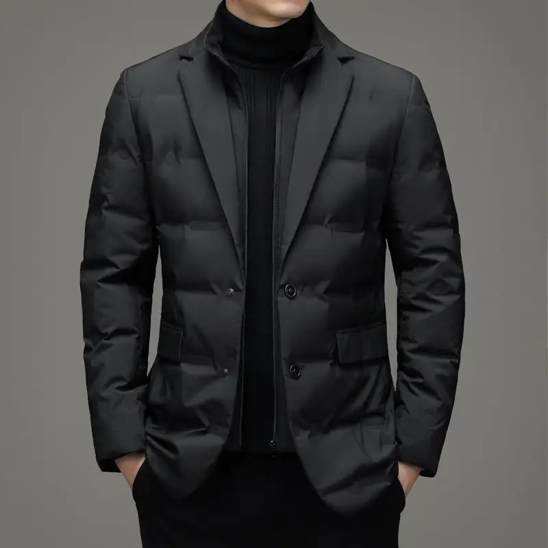 Layered Garment Washed Jacket