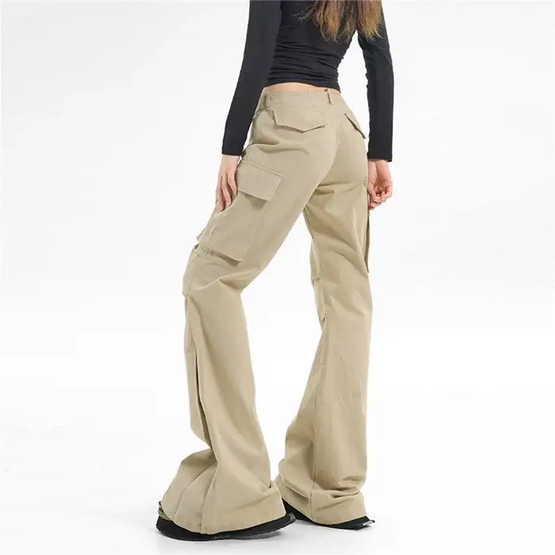 Women's Flared Loose Fit Pants