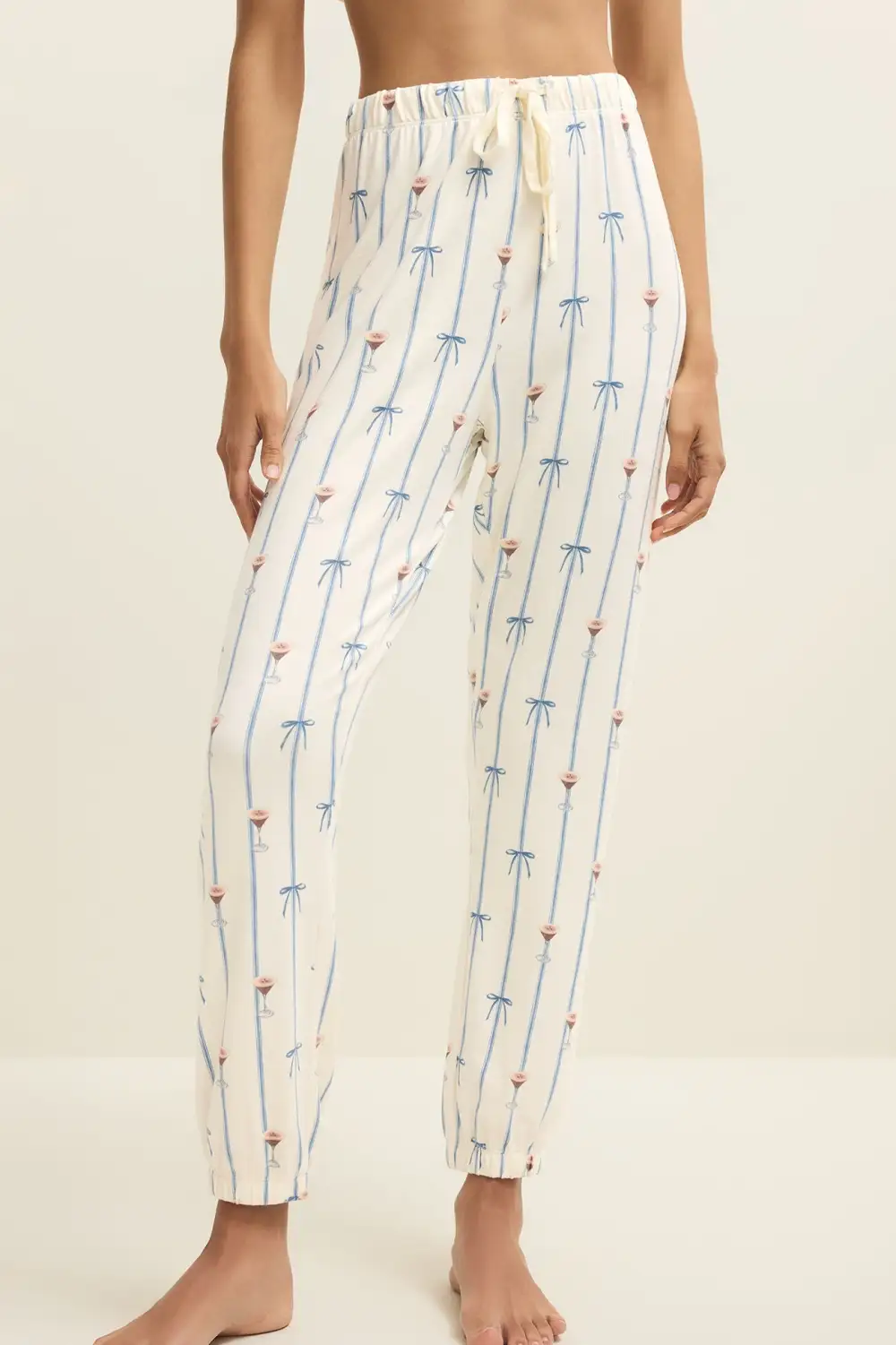 Tapered Ankle Length Pants
