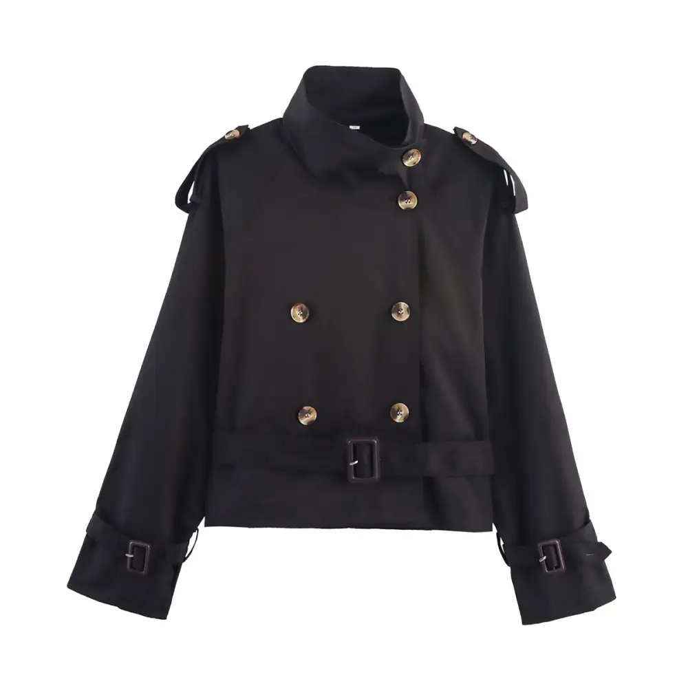 Refined Clean Line Trench Coat