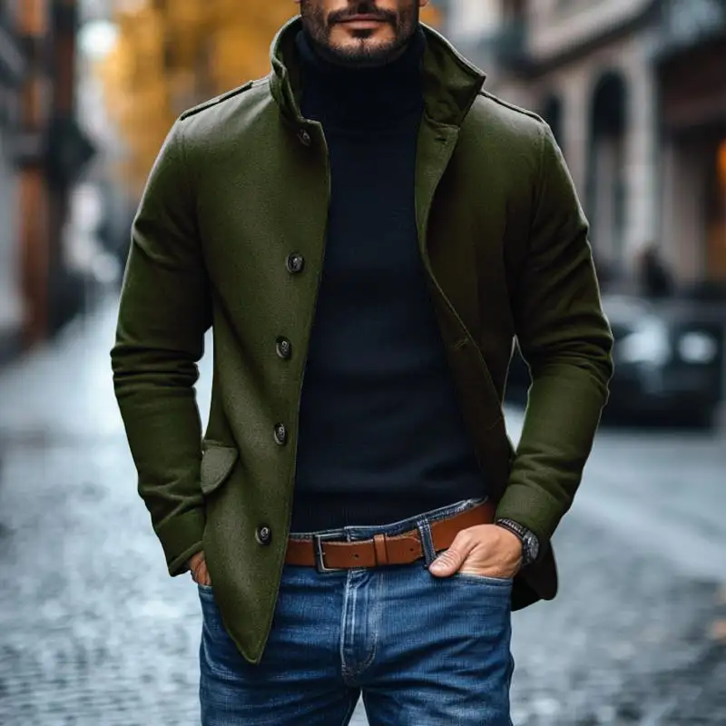 Wool Tailored Coat