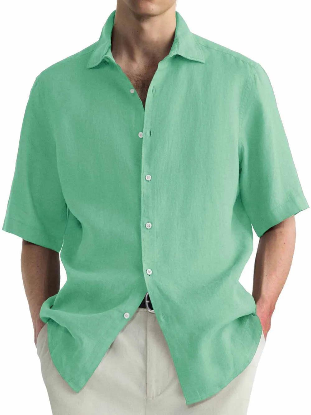 Everyday Short Sleeve Button Front Shirt