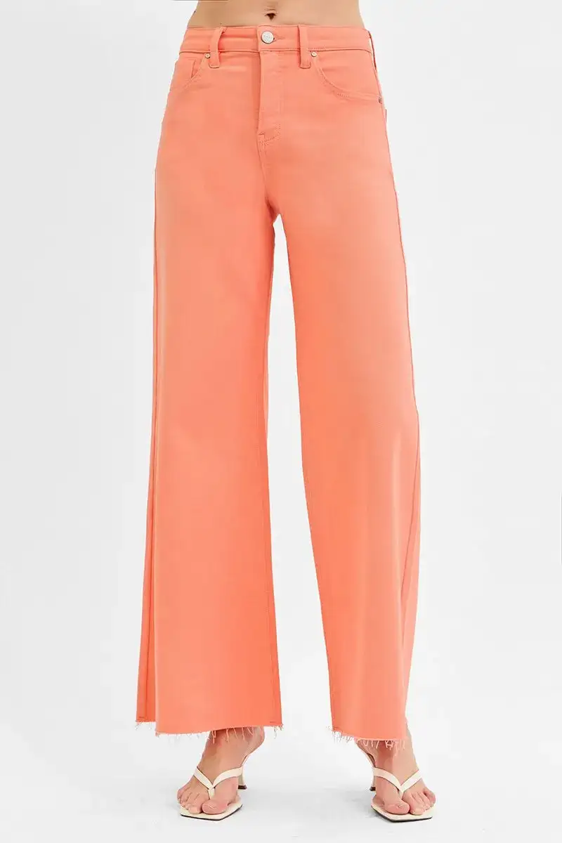 Ruched Breezy Denim Jeans