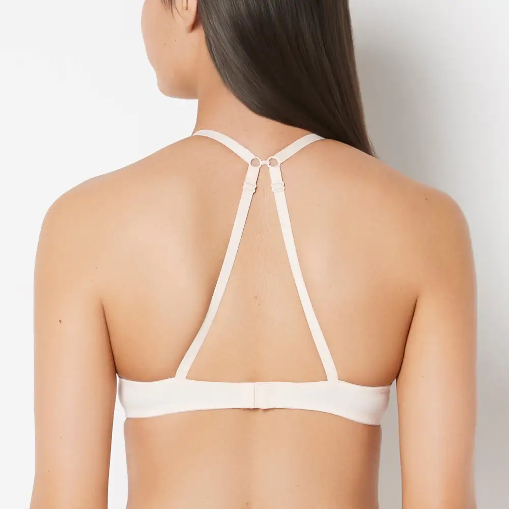 Versatile Push Up Plunge Bra With Charmed Lace