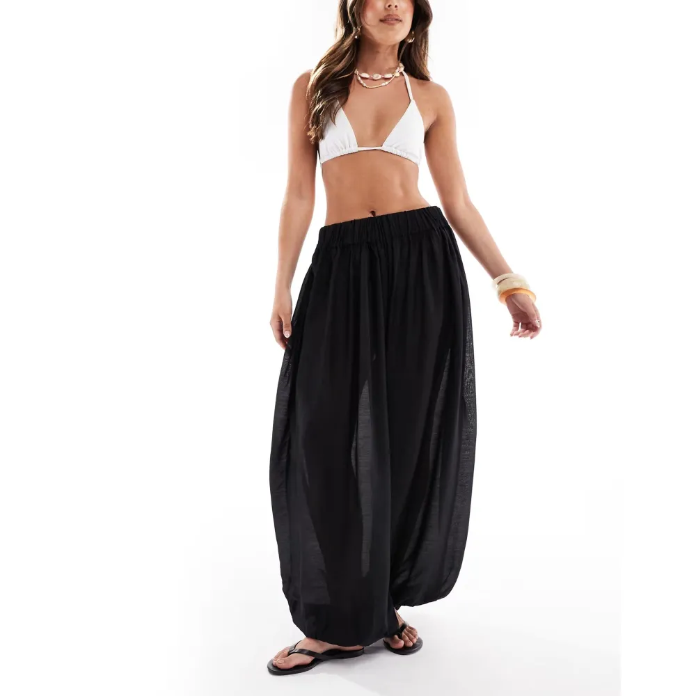 Harem High-Waist High-Rise Women's Trousers