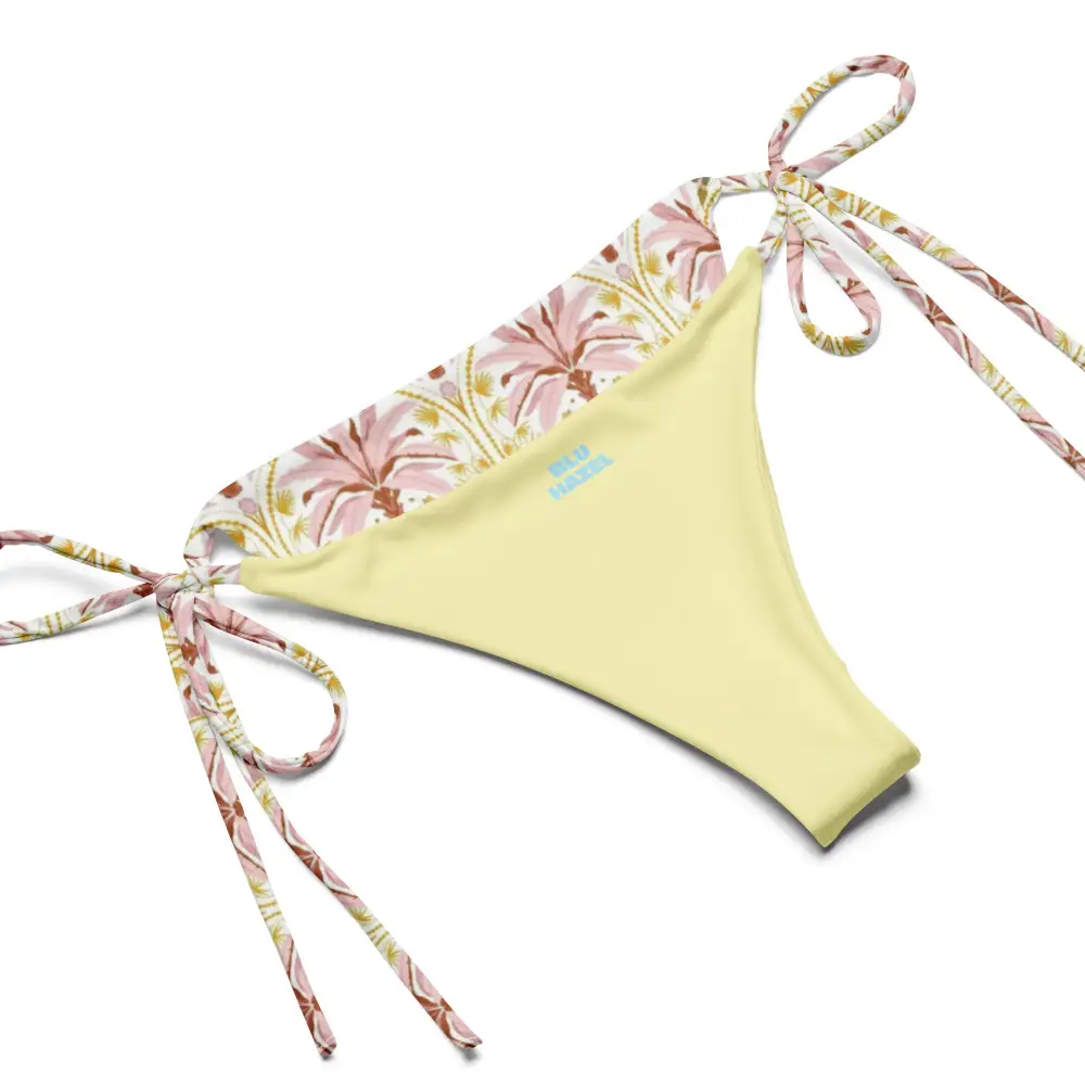 Palm Leaf String Bikini