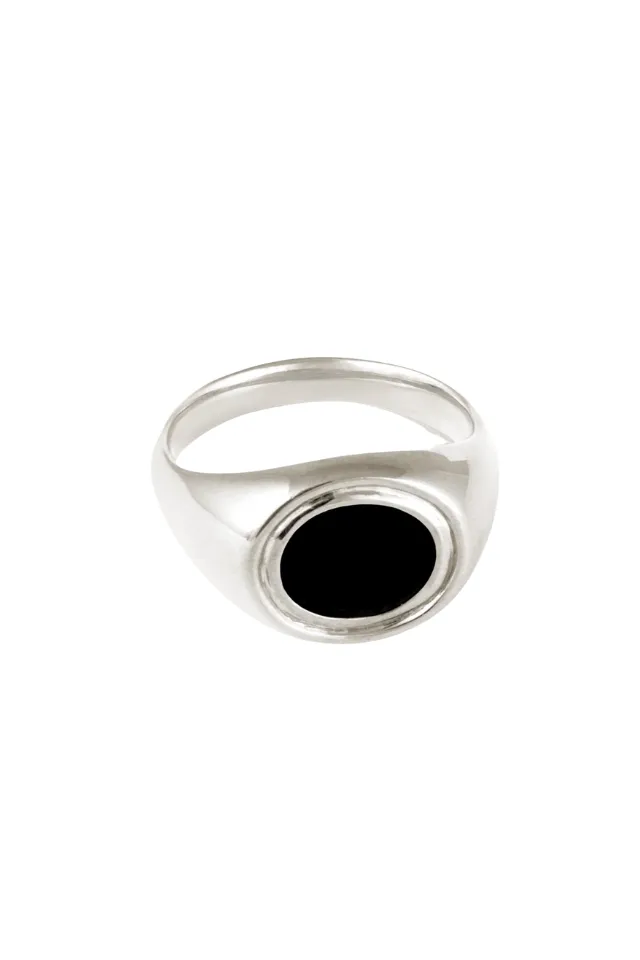 Ring With Onyx