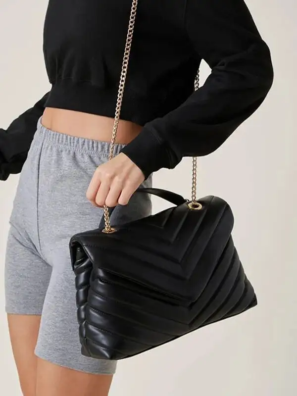 Office Chain Crossbody Bag