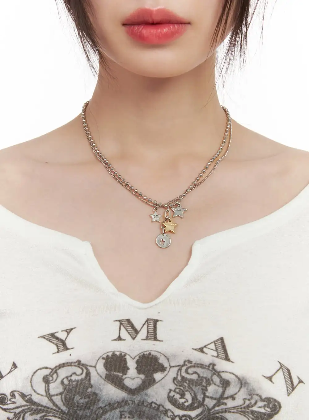 Chain Two-Row Necklace