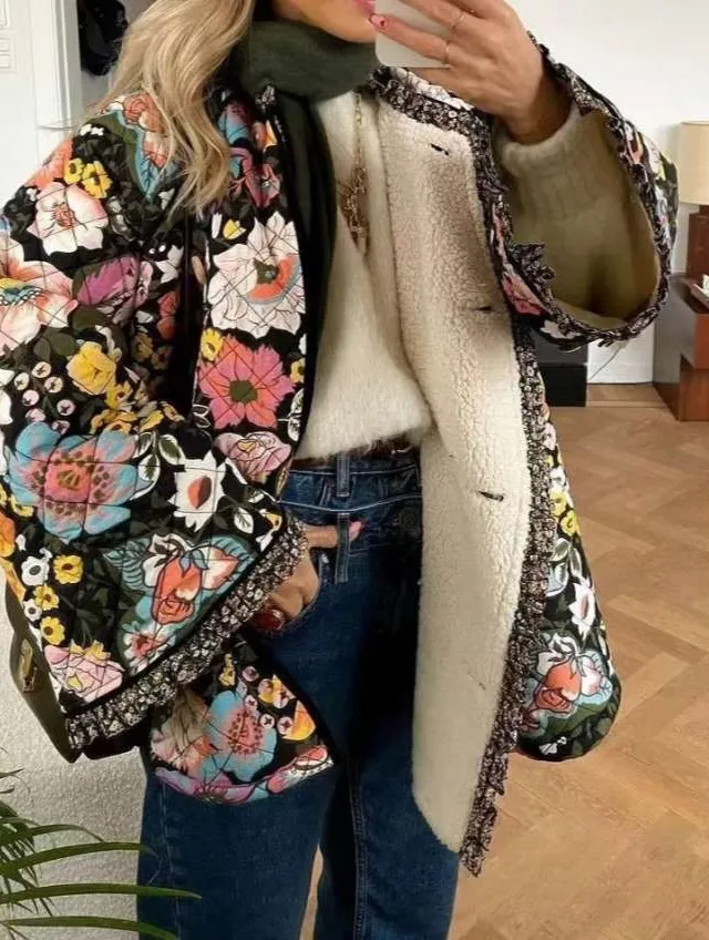 Single-Breasted Relaxed Classic Jacket