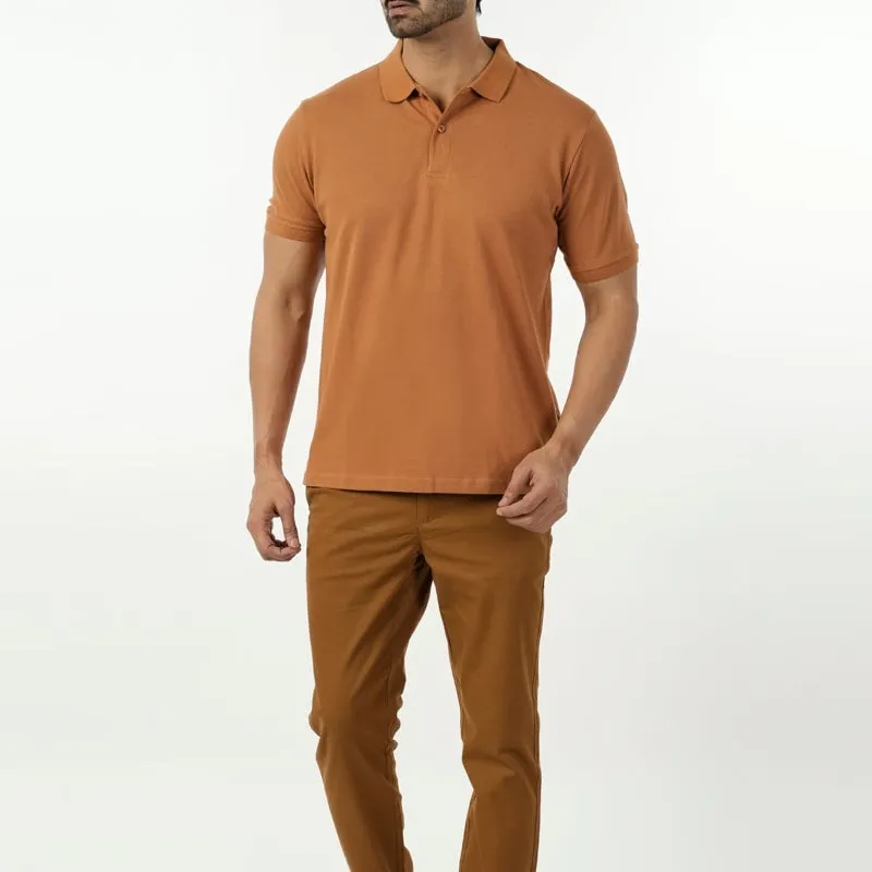 Men's Breathable Timeless Collared Polo T-Shirt