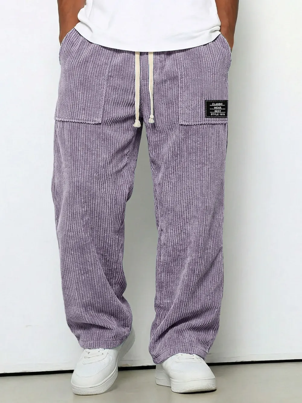 Corduroy Pull On Pants