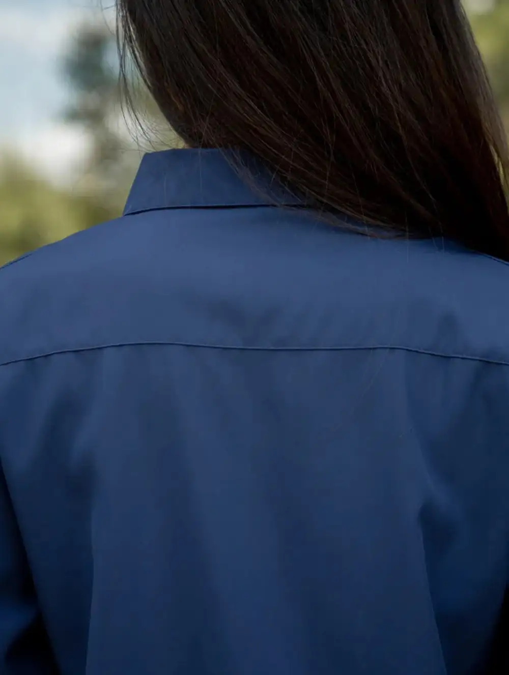 Polo Button Blouse