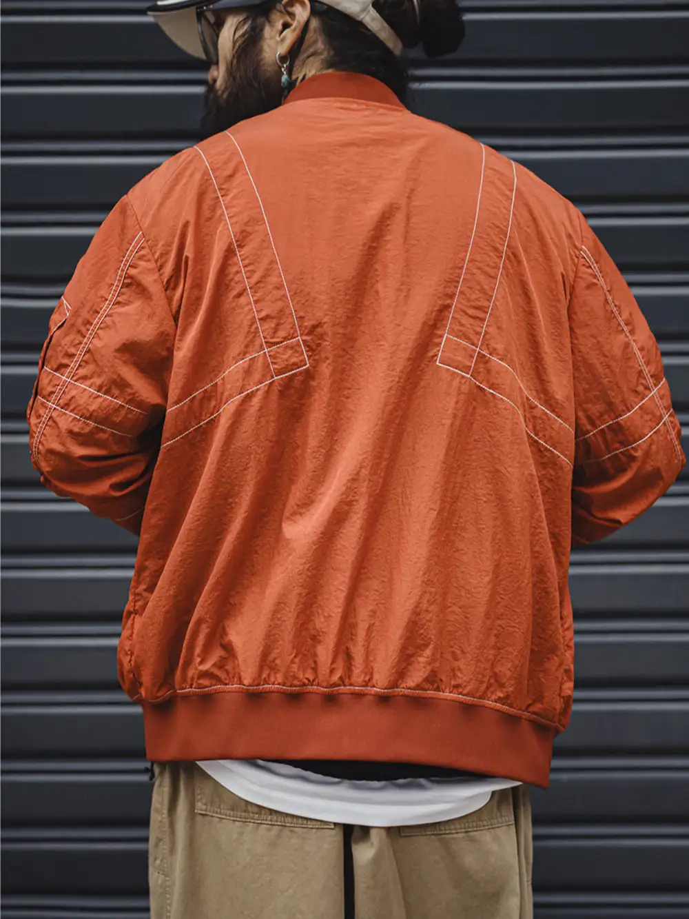 Men's Modern Bomber Jacket