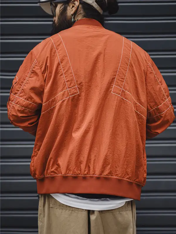 Men's Modern Bomber Jacket