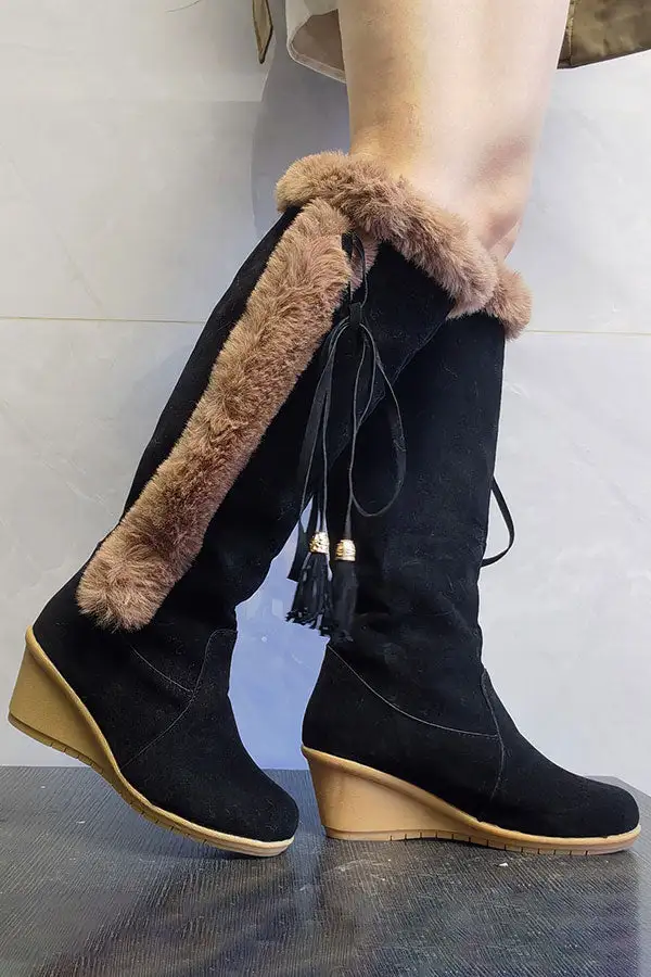 Fluffy Boots