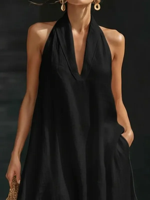 Pocketed Maxi Dress