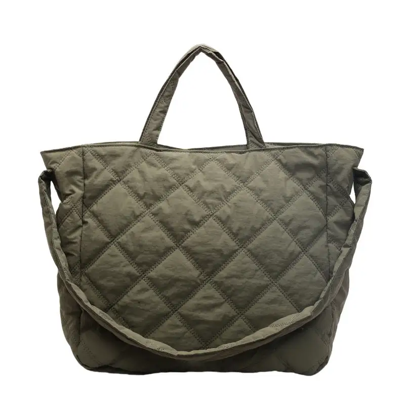 Quilted Pleated Hobo Bag