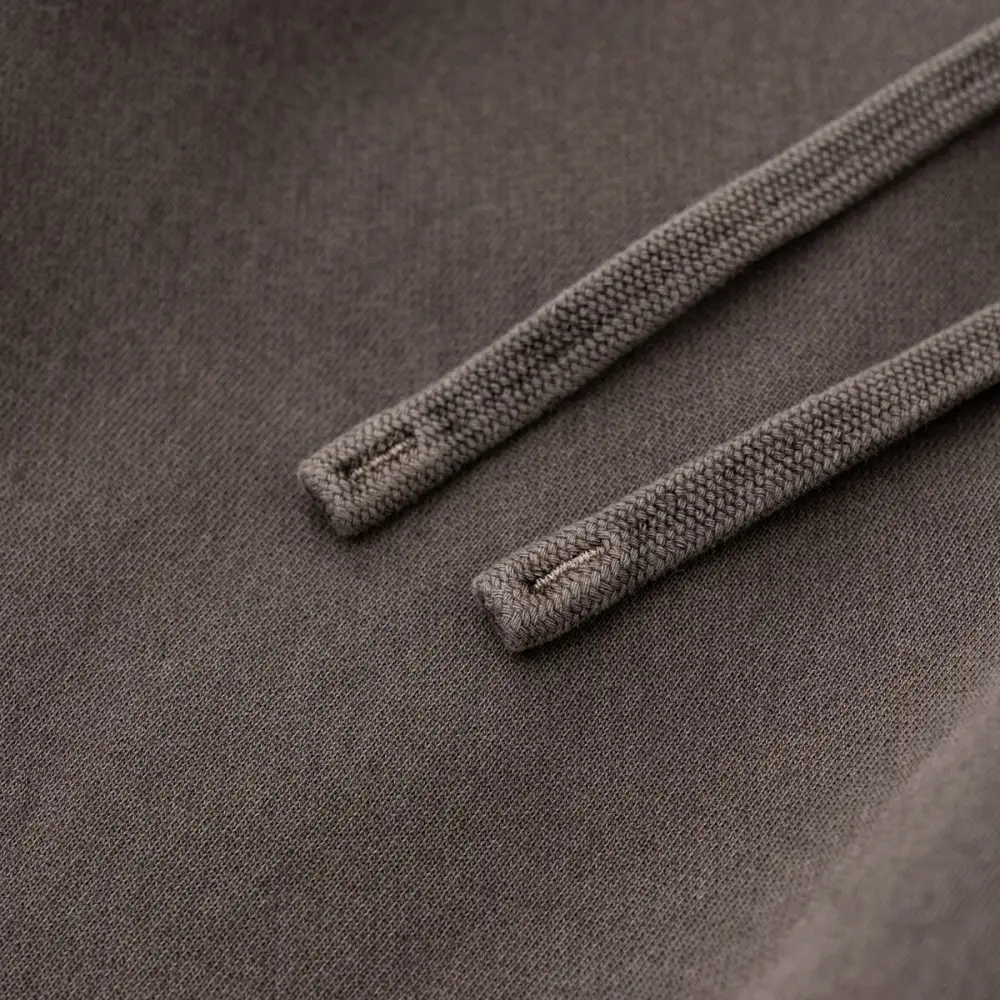 Raw Edge Straight Leg Fleece Men's Sweatpants