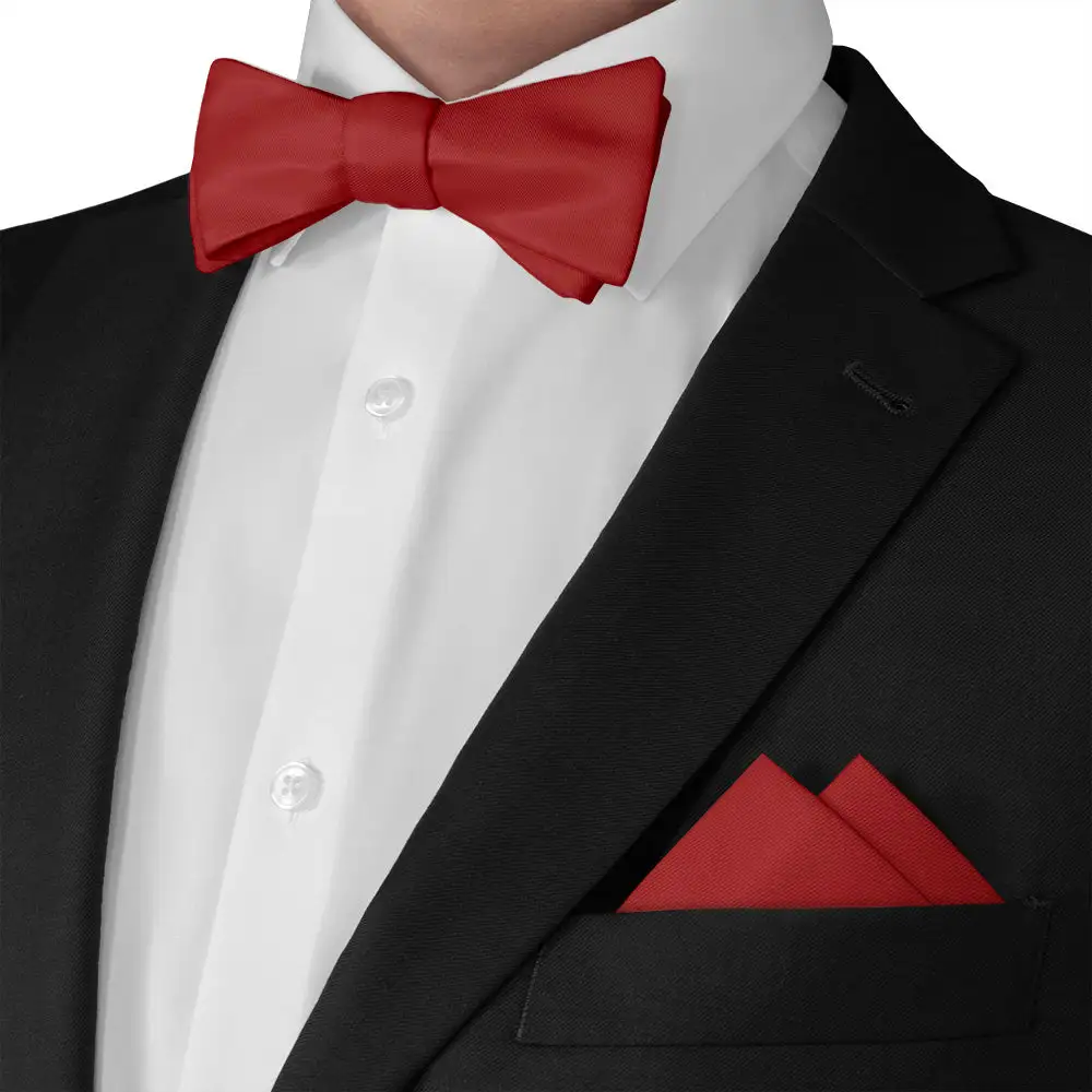 Dapper Minimal Solid Pocket Square