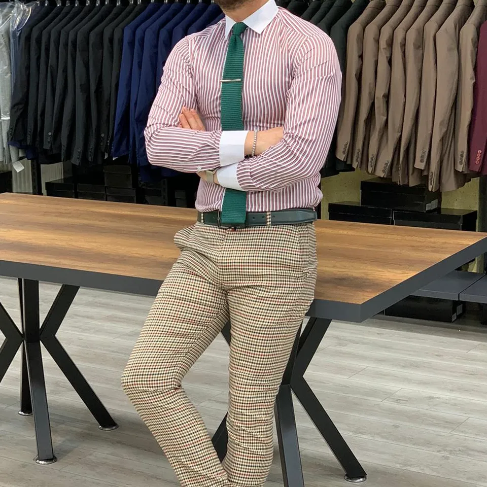 Classic Relaxed Slim Fit Cotton Casual Shirt