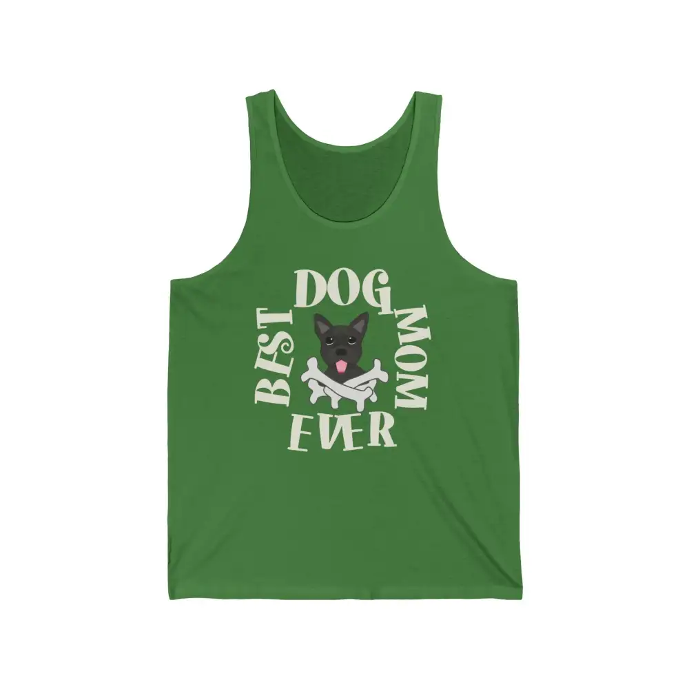 Dog Mom Puppy Graphic Tank Top