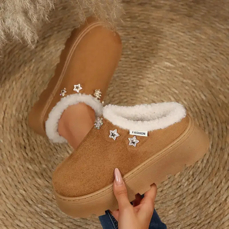 Simple Platform Indoor Slippers